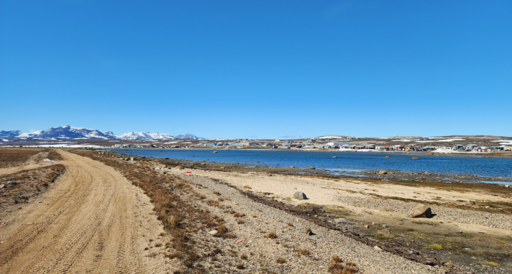 summer in clyde river, nunavut