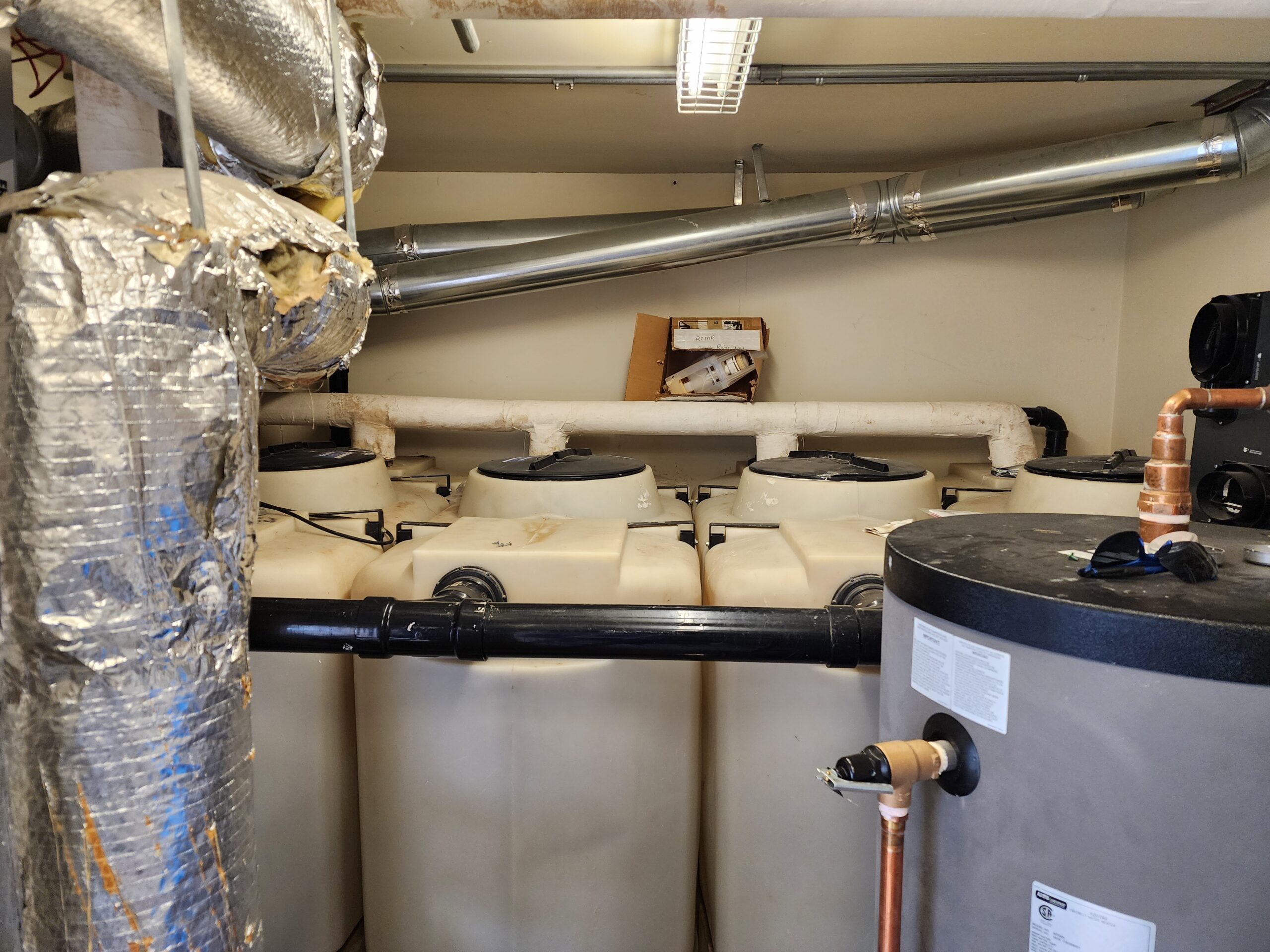 water tanks in my house in nunavut